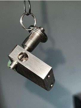 Pièce usinée du mécanisme de safran.